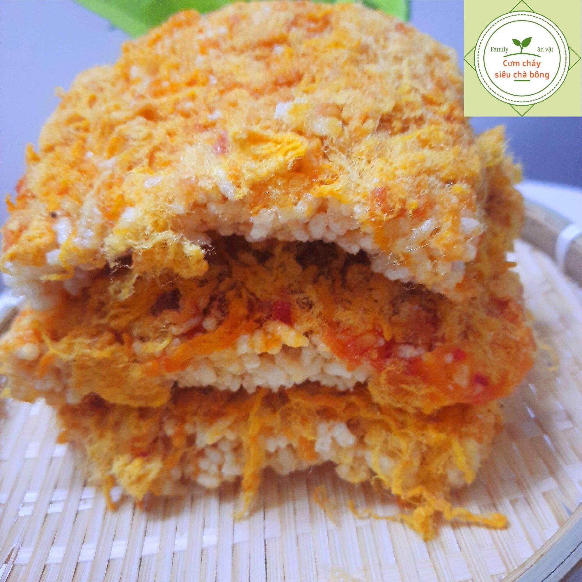 CƠM CHÁY SIÊU CHÀ BÔNG - 1bịch /220g