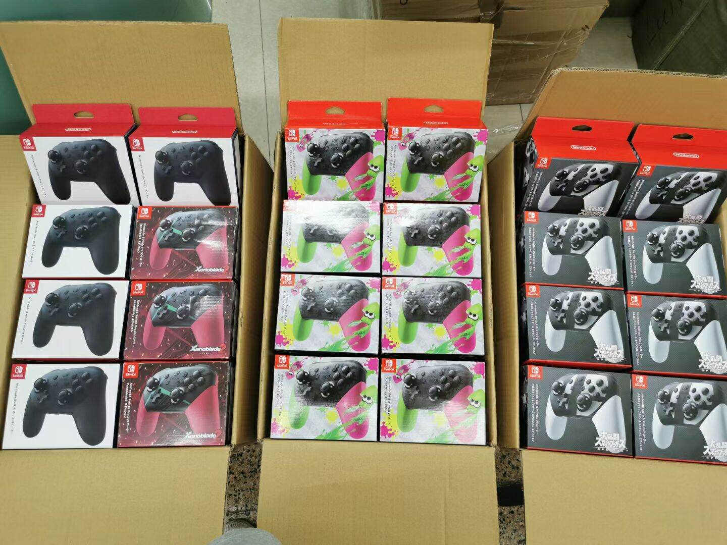 tay cầm switch pro controller cao cấp cho Nintendo Switch Lite Pro controller tay (NOT ORIGINAL) Random color giao mầu ngẫu nhiên Nintendo Switch Pro Oled Lite Controller Rep high coppy