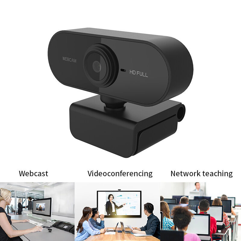 Computer Webcam 1080P Full HD Camera USB Computer Smart Camera for Laptops & Desktops & All in one Computers