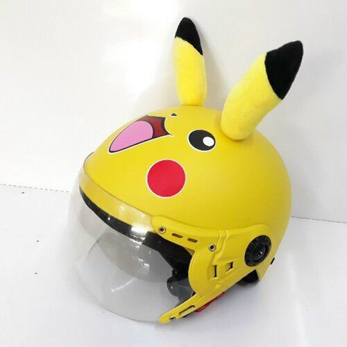 —- Nón bảo hiểm pikachu- dễ thương- ngộ nghĩnh cho Bé