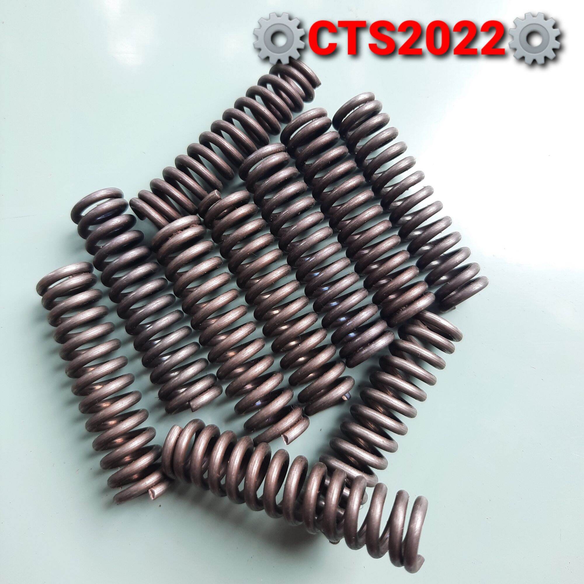 Lò xo nén phi 11 sợi thép 1.8 dài 45mm