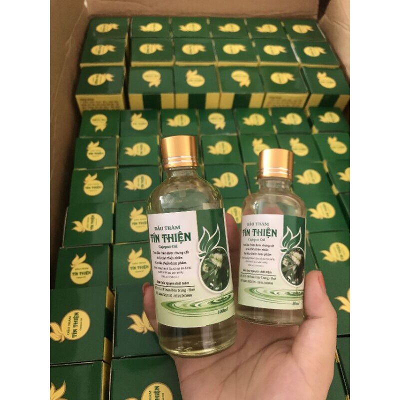 Tinh dầu tràm nguyên chất lọ 50ml