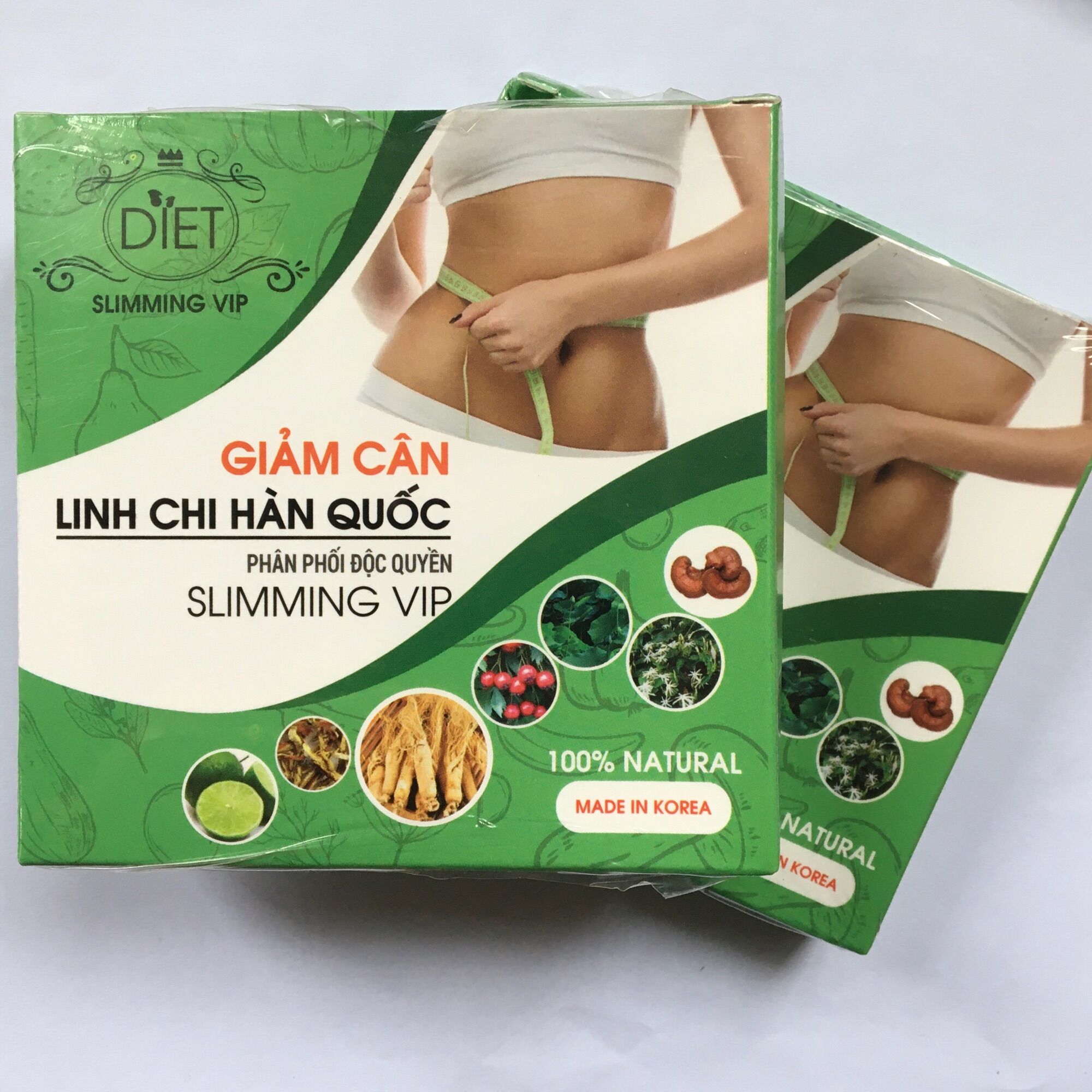 Giảm cân linh chi [ Bao Giảm 4-9 kg ]