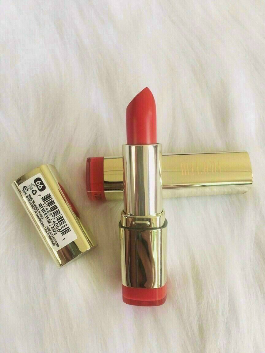 Son Lì màu đỏ cam Milani