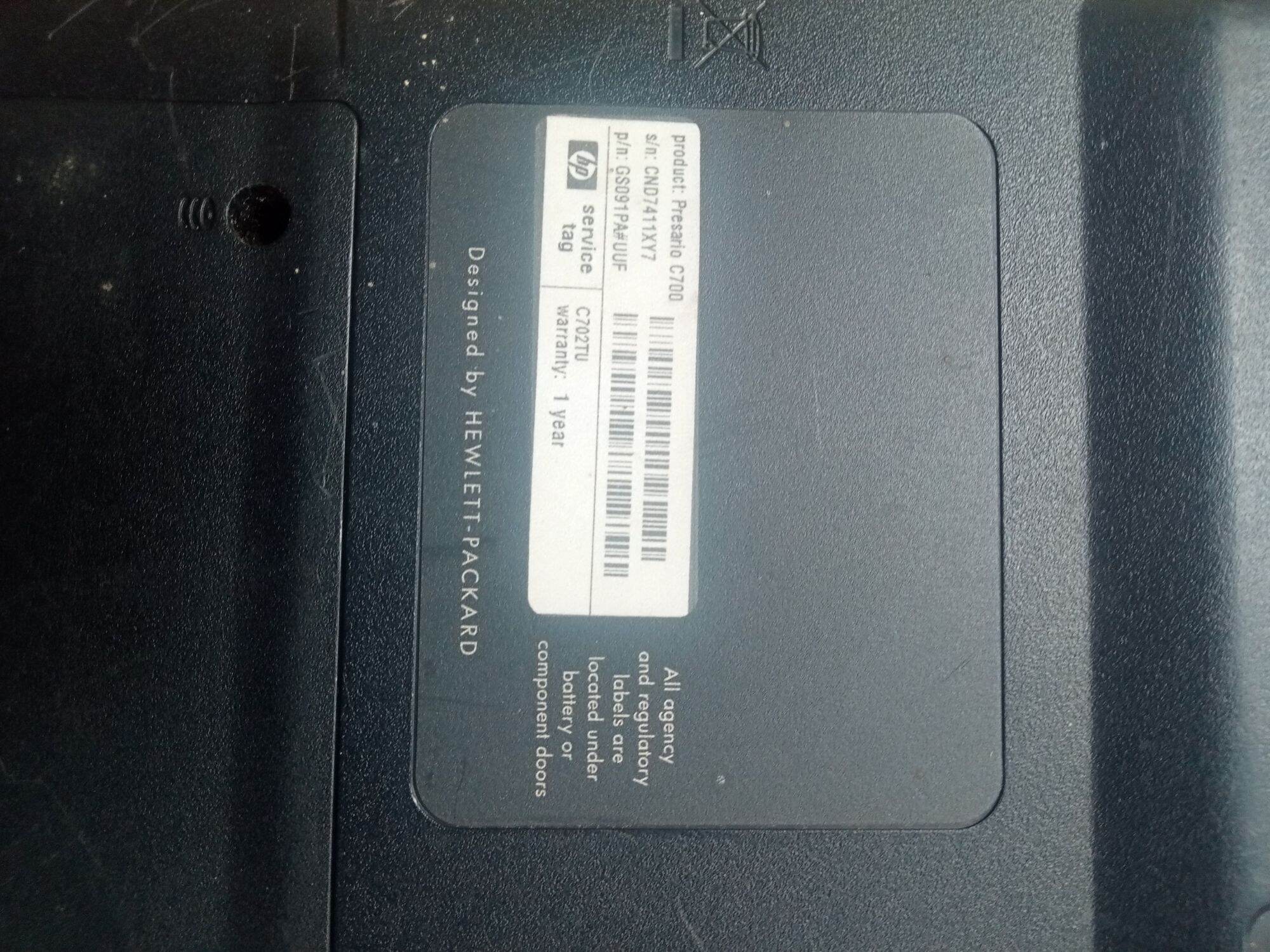 Laptop giá rẻ. Laptop HP Compaq c700