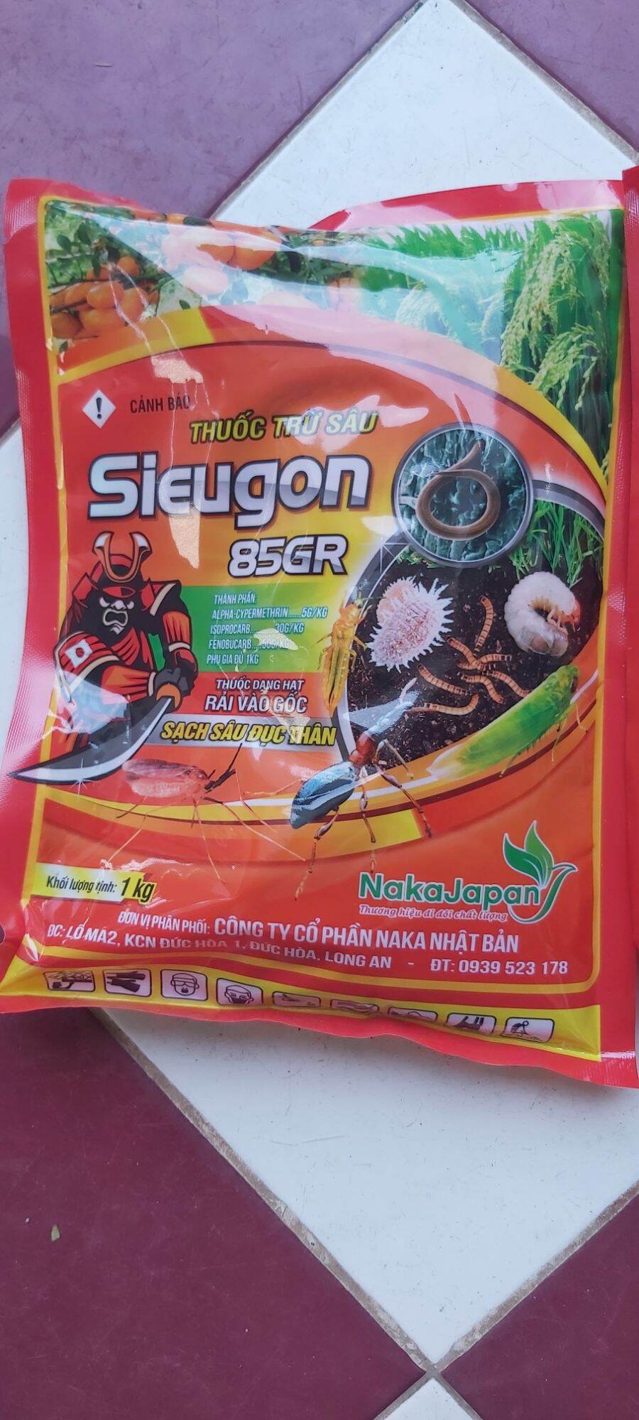 set 5 gói tặng kèm 2 gói kích rễ 25gram thuoc tru sau sieugon 85GR gói 1kg trừ sâu đục thân tuyến trùng rệp sáp sâu đất bọ cánh cứng đuông dừa cây ăn trái