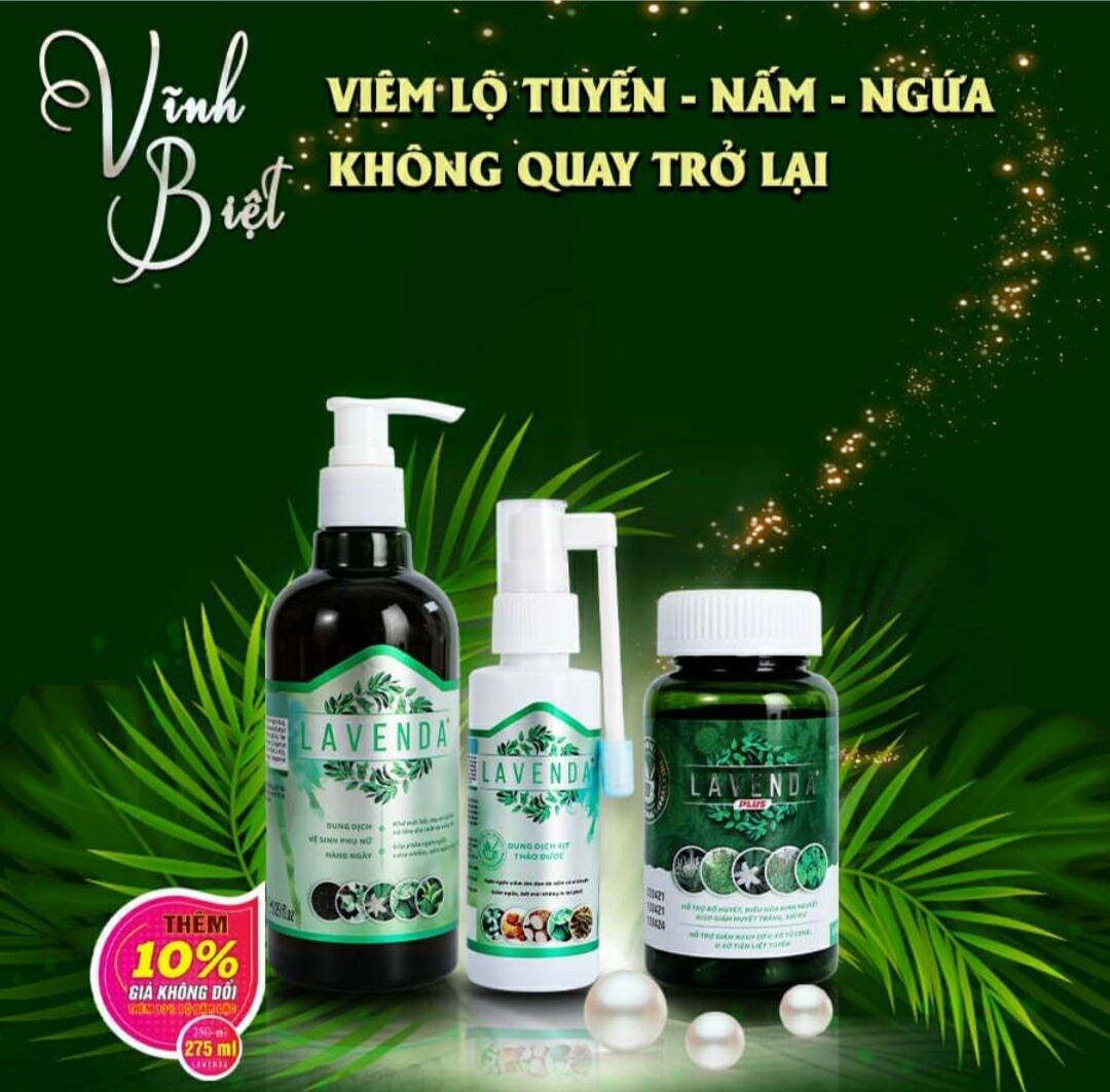 Combo 3 sản phẩm Lavenda