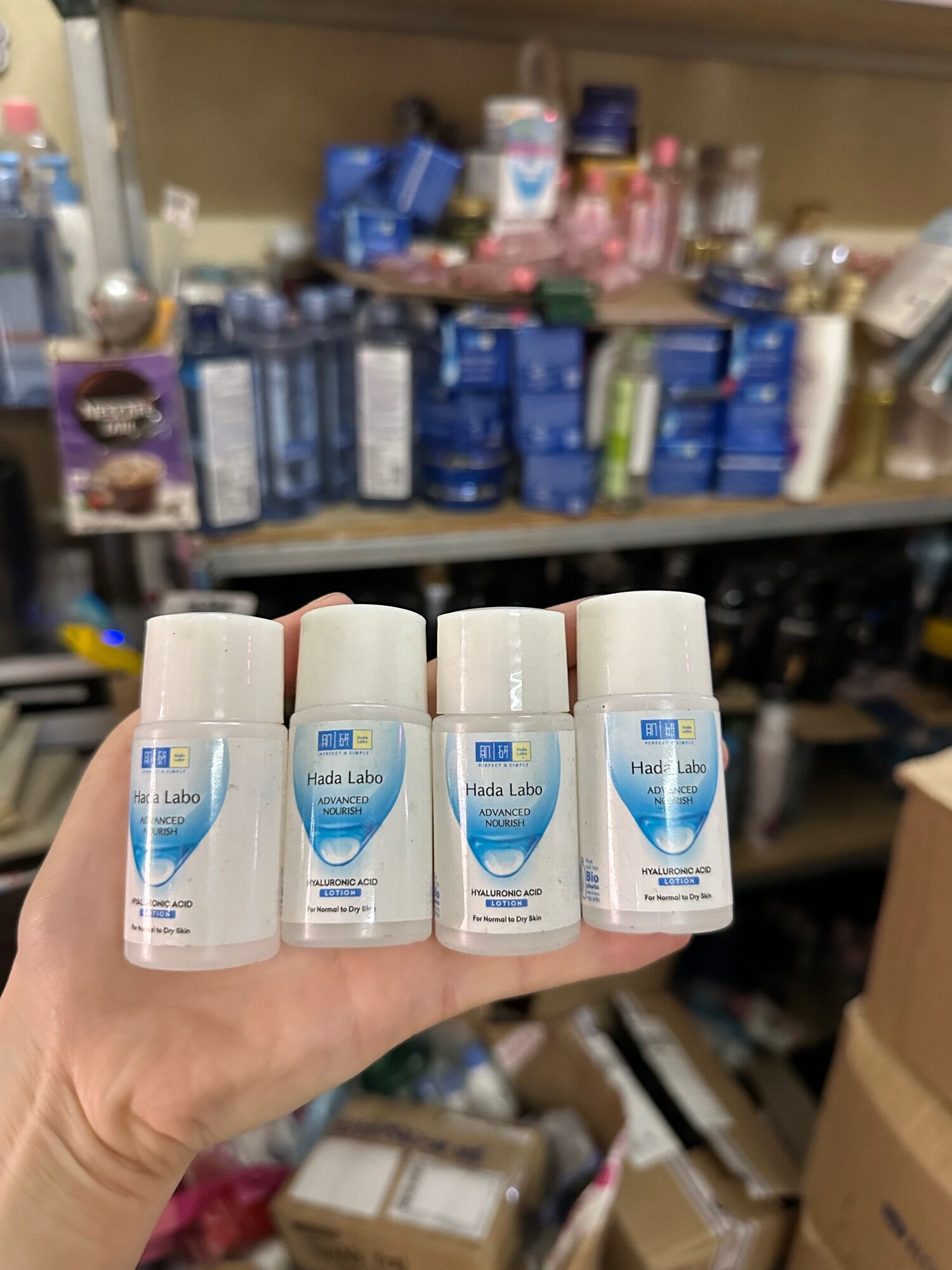 Combo 3 (MẪU MỚI) Dung dịch Hadalabo dưỡng ẩm tối ưu 20ml