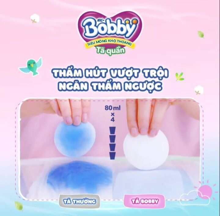 Tã quần Bobby size XXL76 miếng