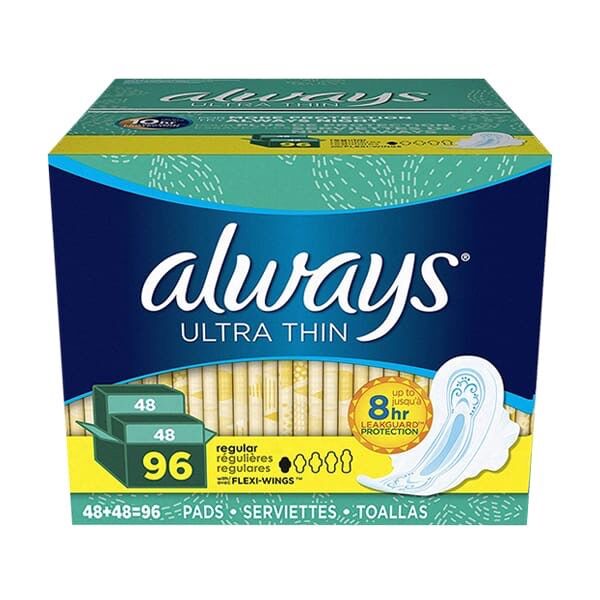 Băng vệ sinh Always Ultra Thin Size 1 Regular 96 miếng