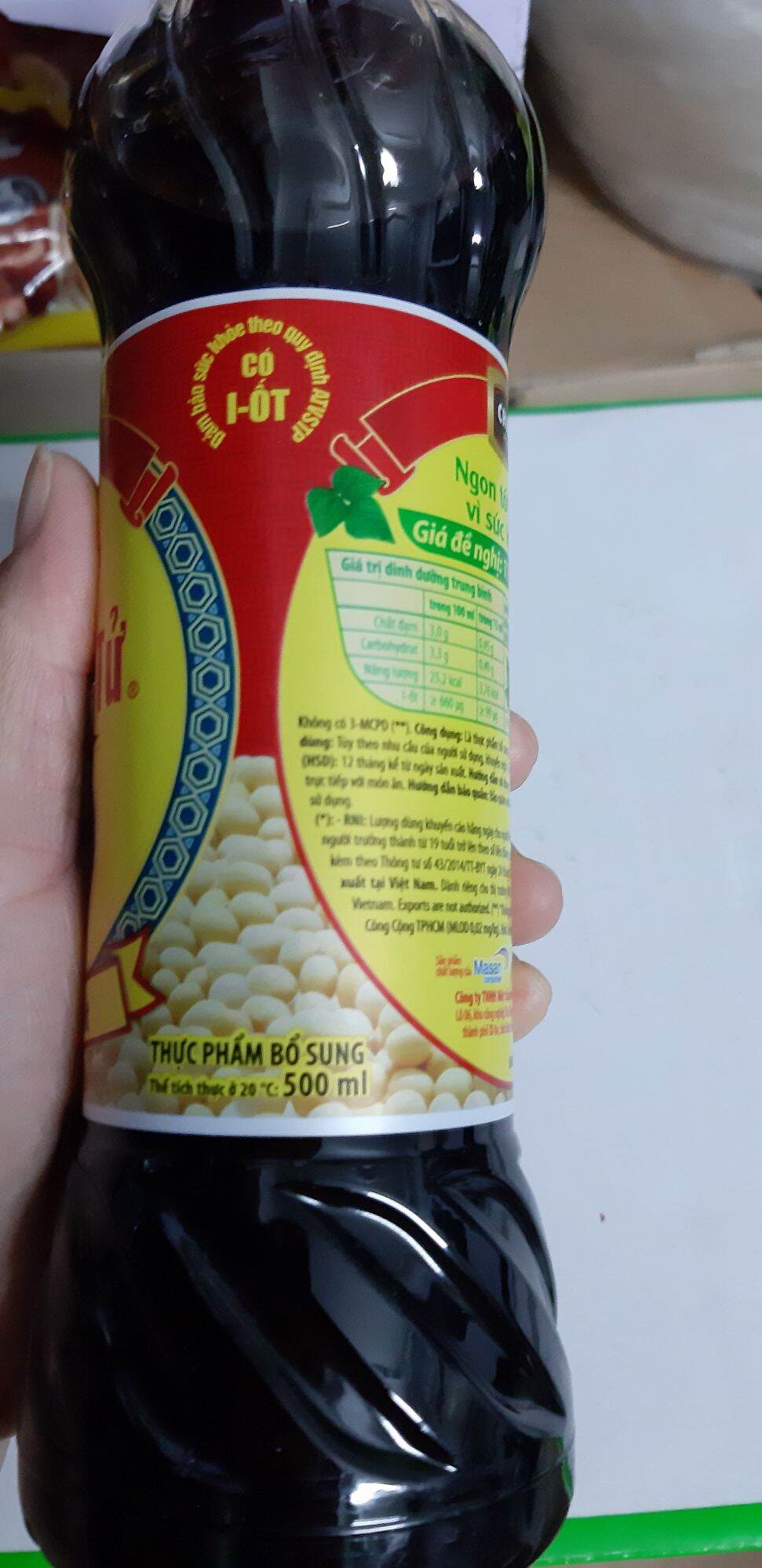 Nước tương tam thái tử nhất ca 500ml