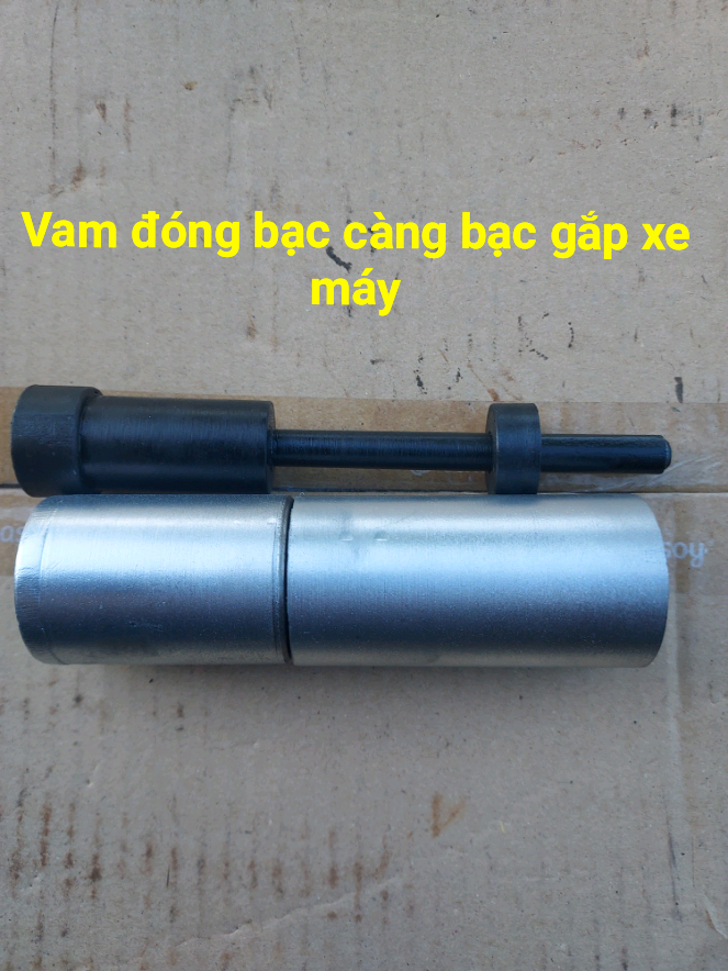 Vam Đóng bạc càng bạc gắp xe máy