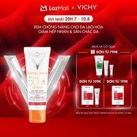 Kem chống nắng bảo vệ và giúp giảm các dấu hiệu lão hóa Capital Soleil Anti-Age SPF50