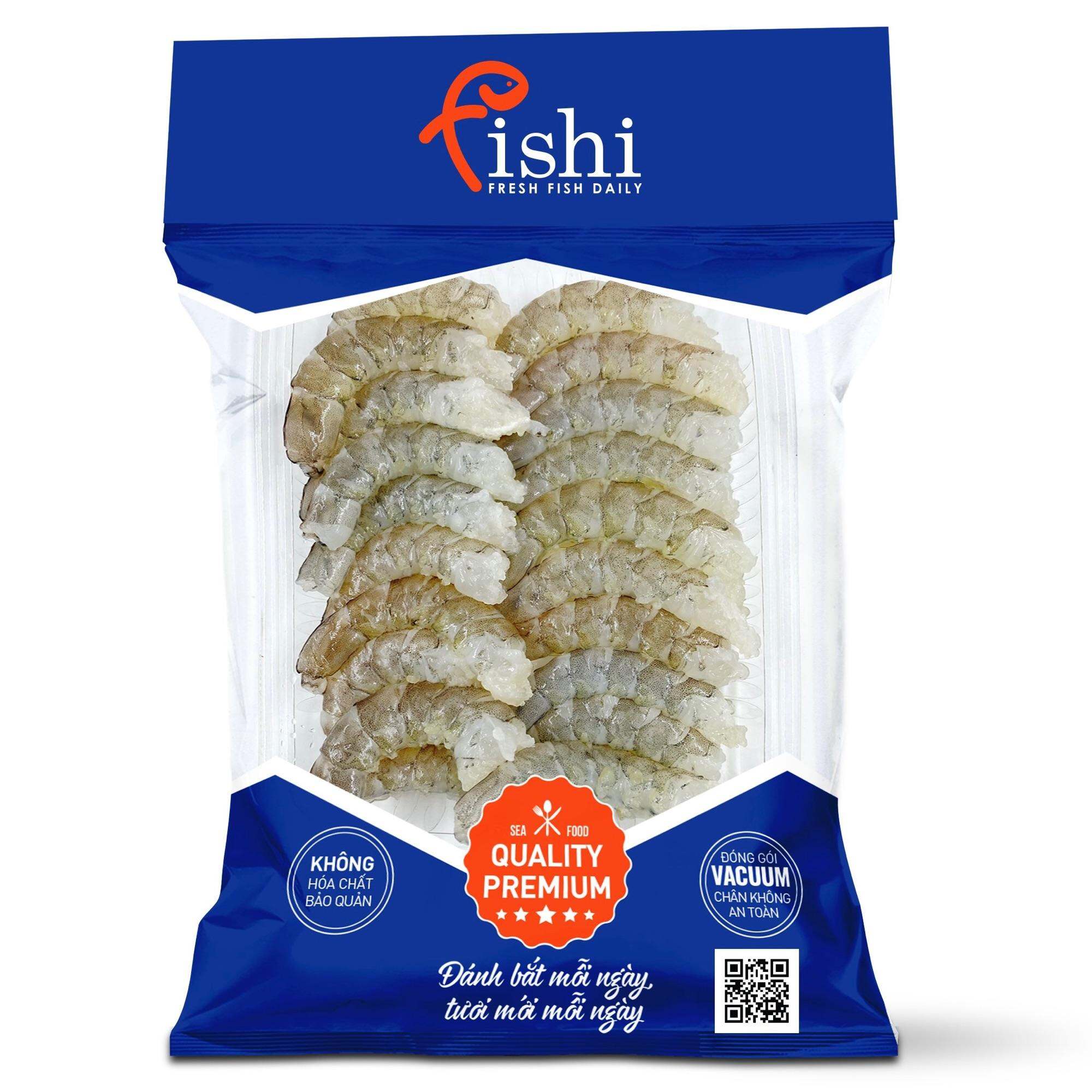 Tôm thẻ biển tự nhiên bóc nõn lớn 30/40 -300g