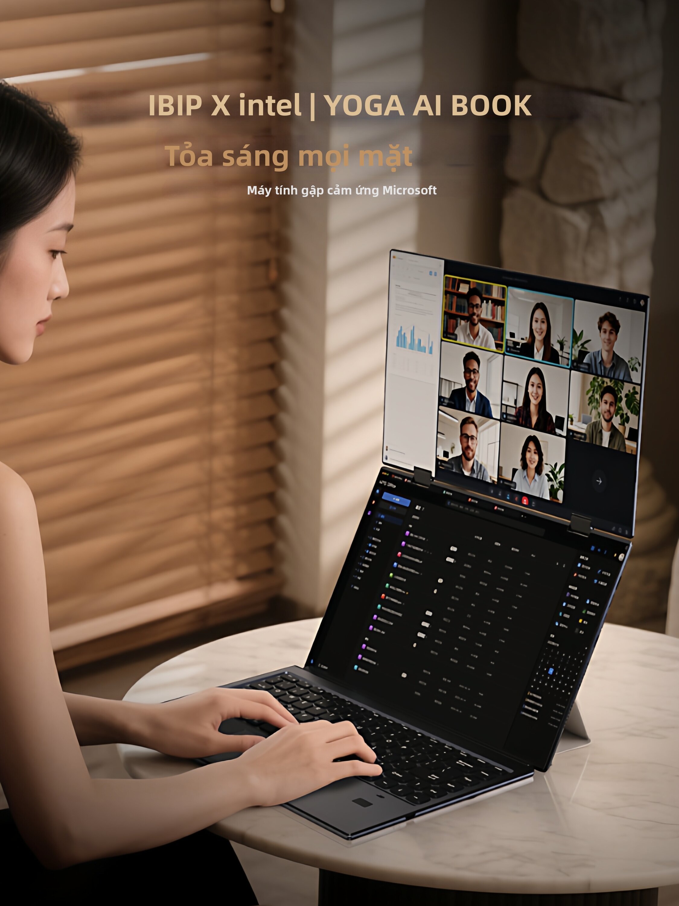 IBIP | Dual Touch Tablet Laptop 2-in-1 Thin Portable Business Giá 22,975,000 Đồng*Miễn phí vận chuyển