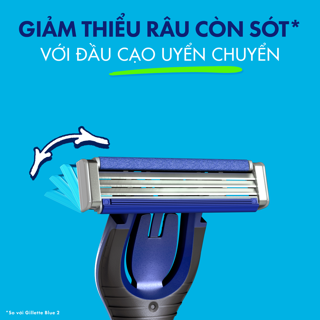 COMBO Dao Và Lưỡi Cạo Râu GILLETTE Flexi Vibe Free Fire Mới