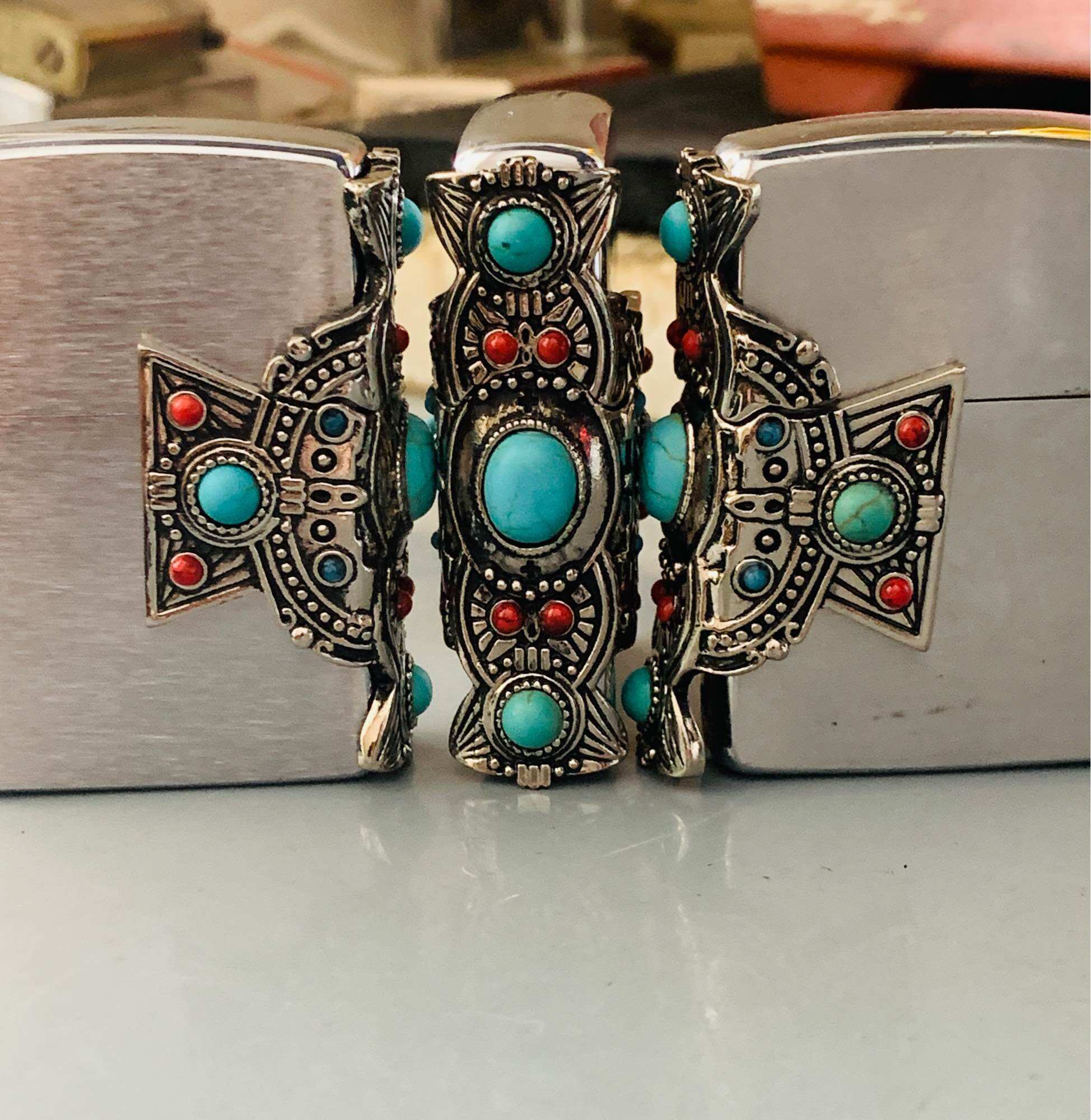 Eblem Cross dán Zippo