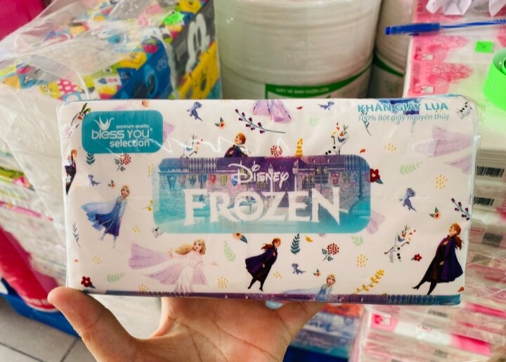 Khăn Sofpack - Bless You Selection Disney  gói 150 tờ