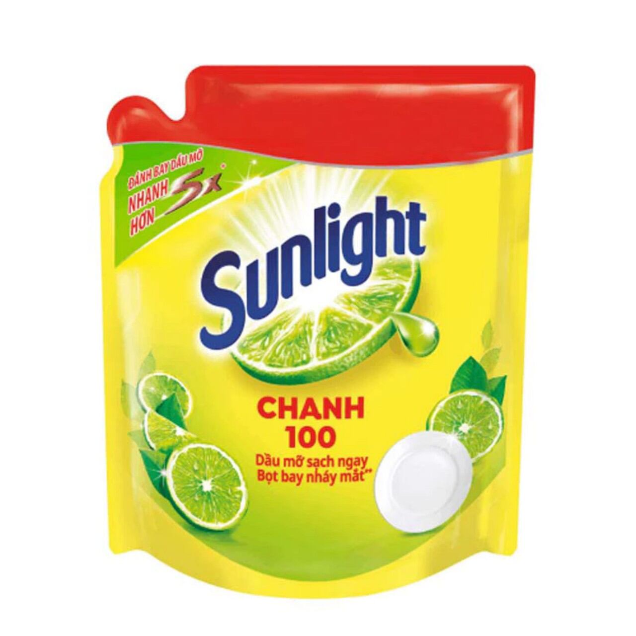 Nước rửa chén sunlight chanh 1,4kg