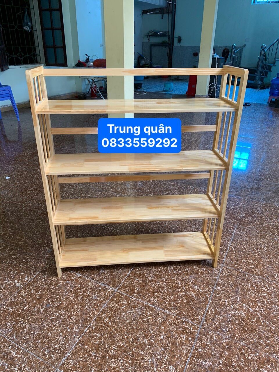 Kệ gỗ 5 tầng 100cm