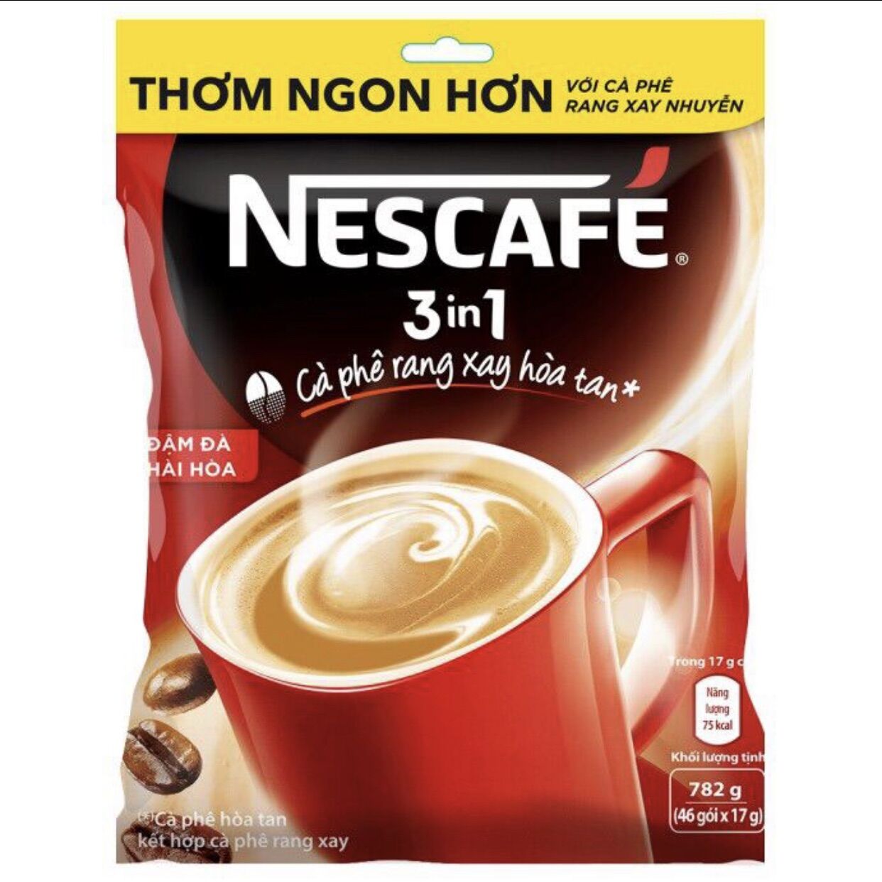 Nescafe 3in1 đậm đà hài hòa