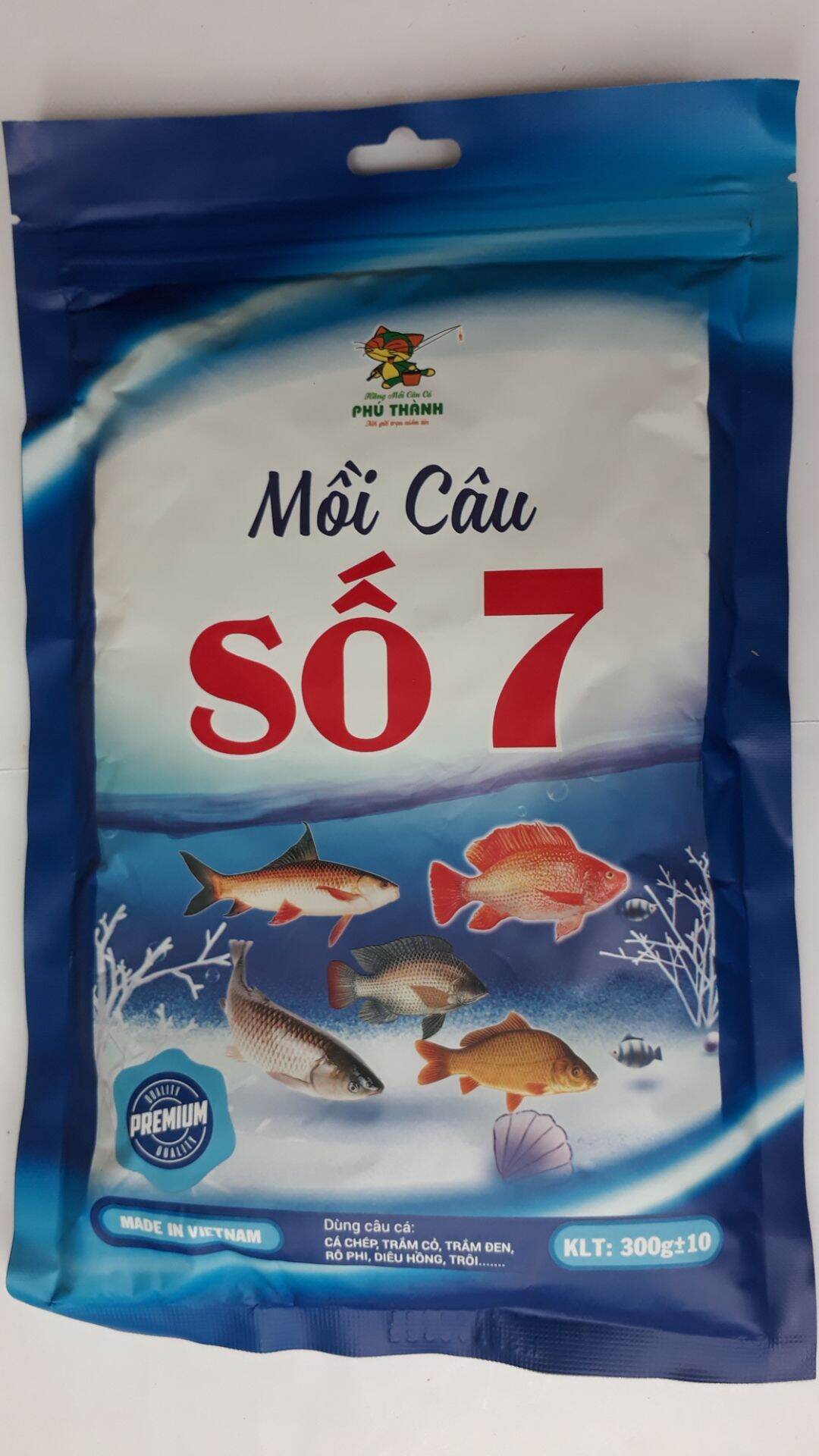 ComBo (gồm 3 gói) mồi câu số 7,số 9 và mồi tanh ốc hiến Hãng Mồi Câu Phú Thành. 