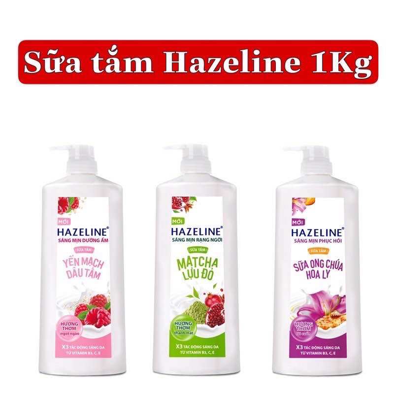 Sữa Tắm Hazeline 1kg (bao bì mới)