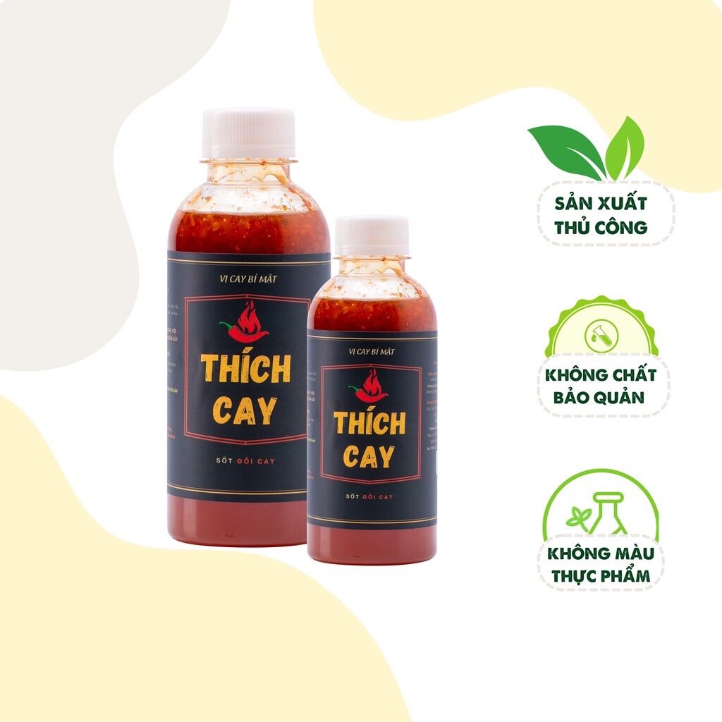 Nước trộn gỏi Thích Cay chai 250ml
