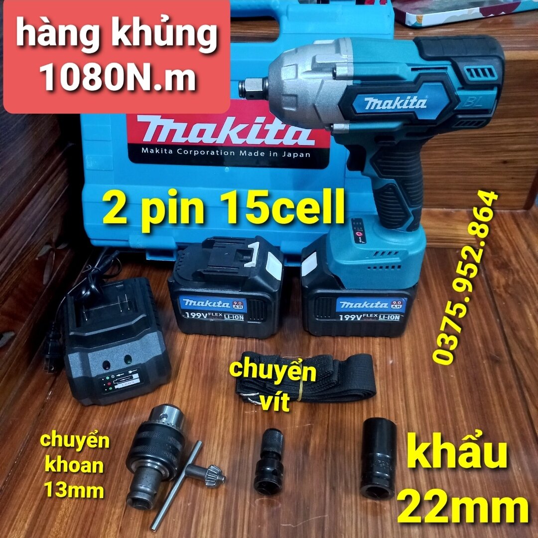 Máy siết bu lông makita công suất lớn