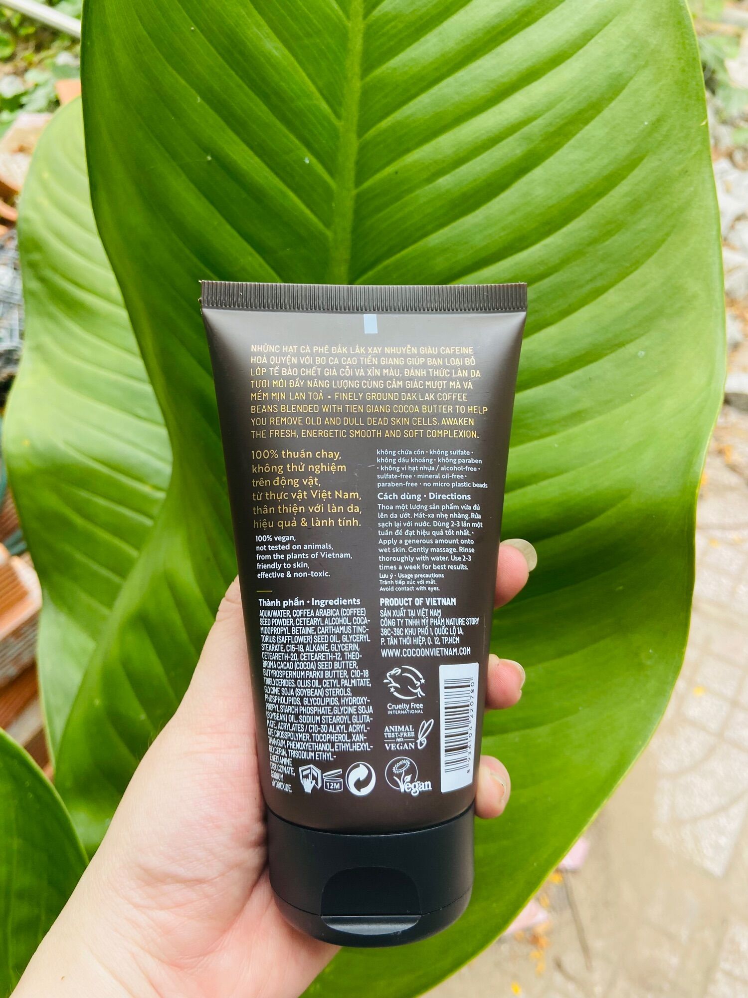 Tẩy tế bào chết cocoon
