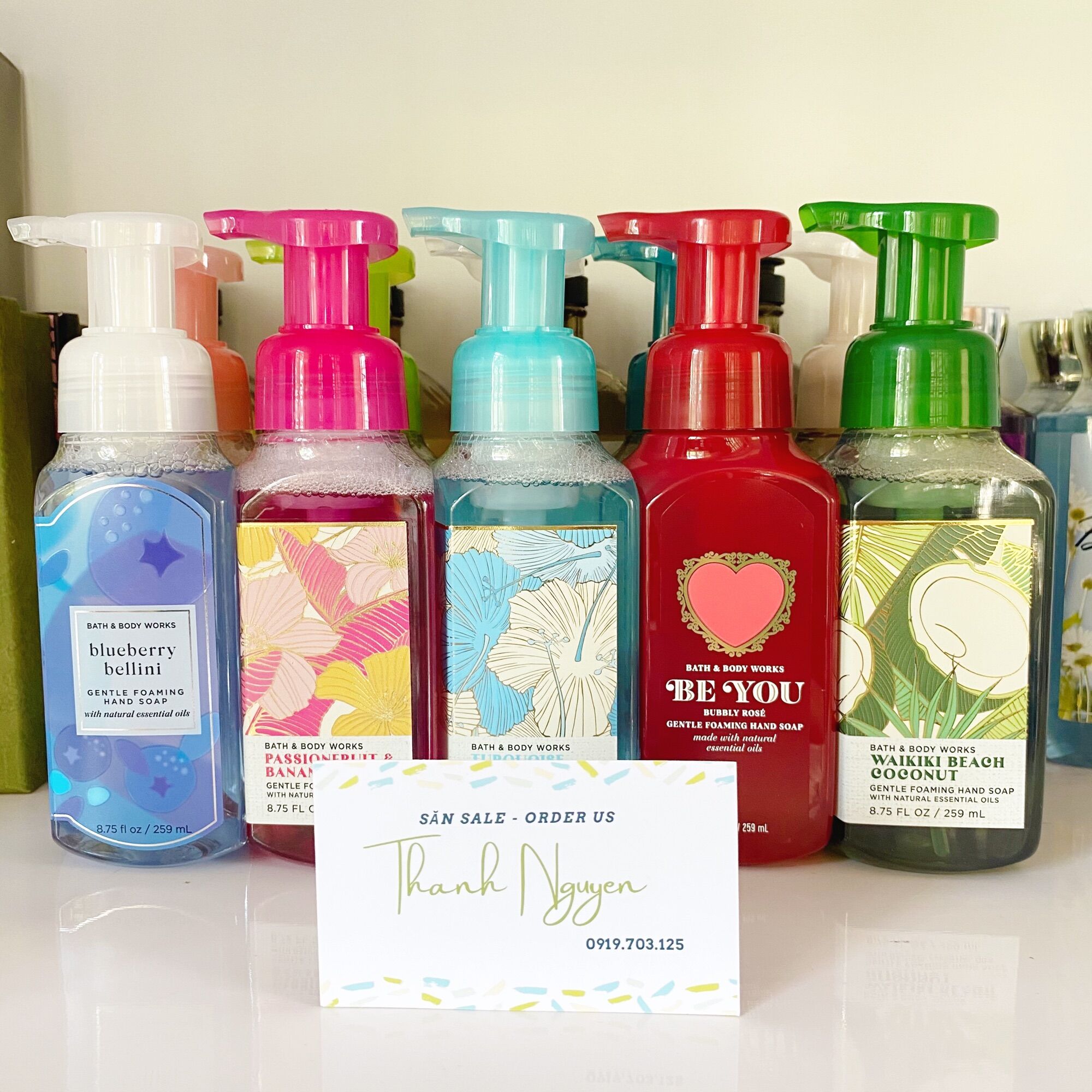 Rửa tay tạo bọt hương thơm Bath and Body Works Us