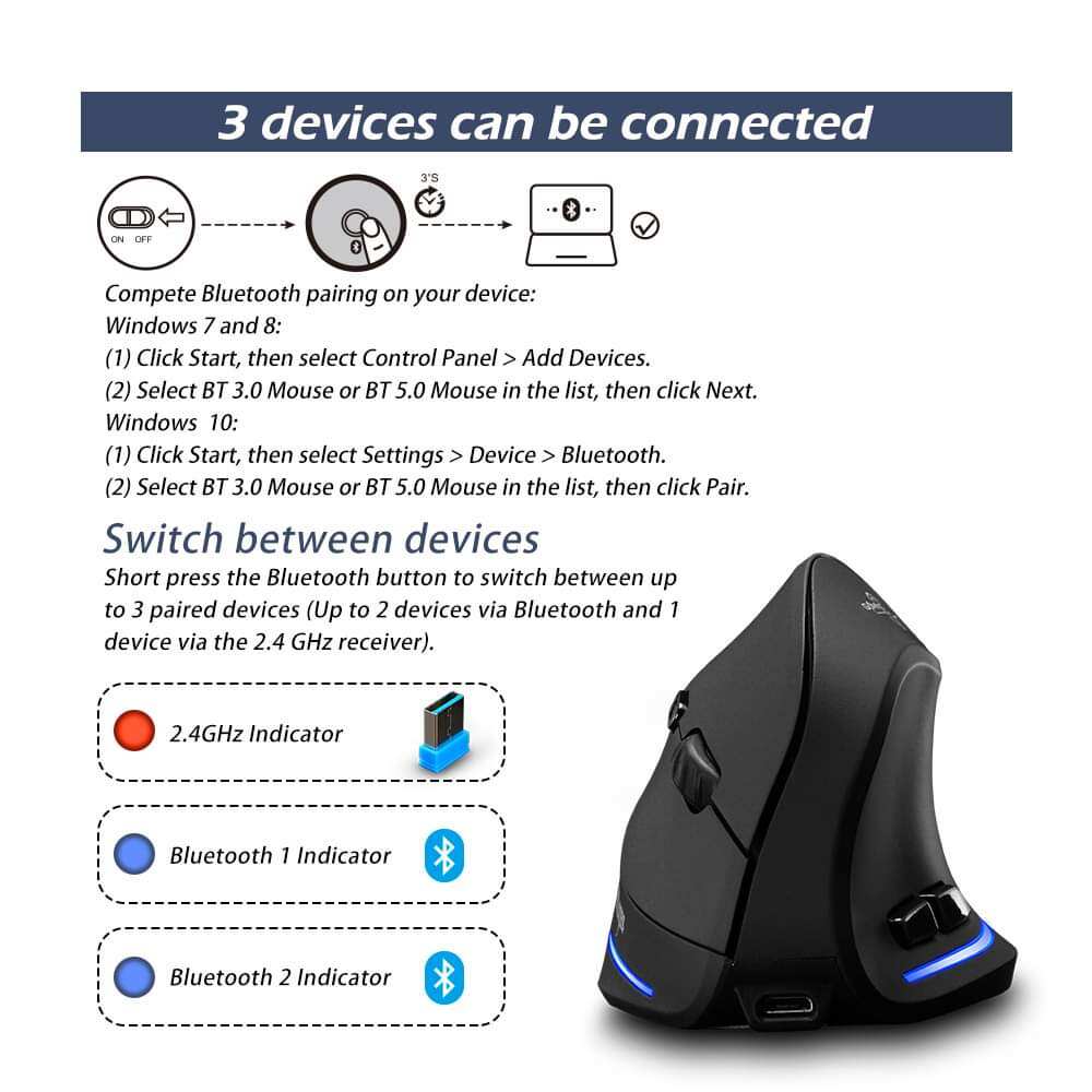 Chuột Bluetooth ZELOTES F-35B