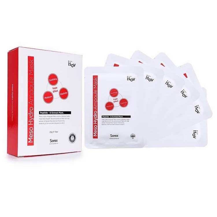 Mặt nạ dưỡng ẩm và làm dịu da, chống lão hóa hàn quốc - isov meso hydro ampoule túi 25g