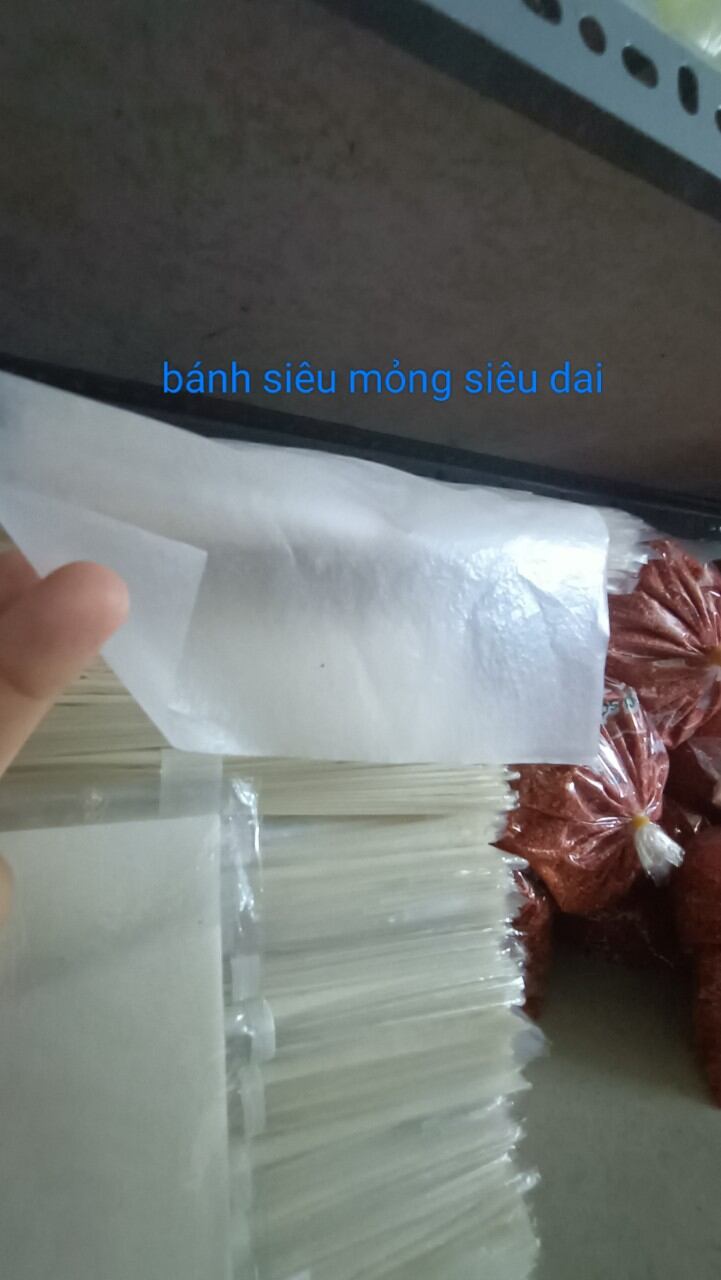 bánh đa nem vuông loại 1 [combo 5 xấp]