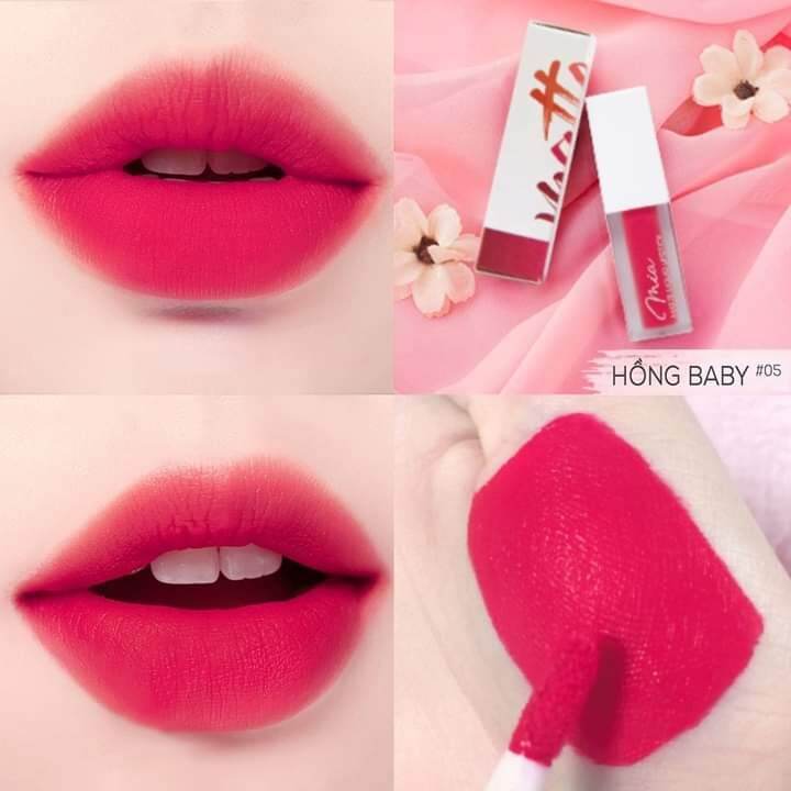 Son Lì Mia_Mua 1 Tặng 1 ( 8 Màu Thời Thượng Sang Chảnh Độ Lì 6_10 Tiếng Dưỡng Hồng Môi)