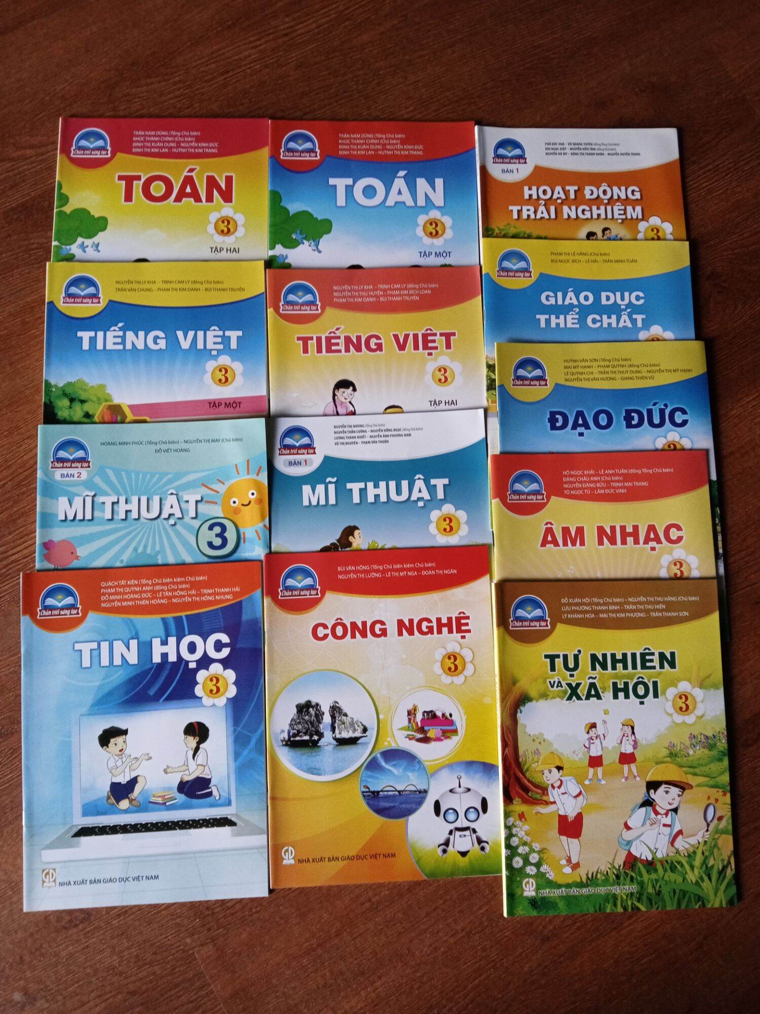 Bộ Sgk. Lớp 3 Chân Trời Sáng Tạo