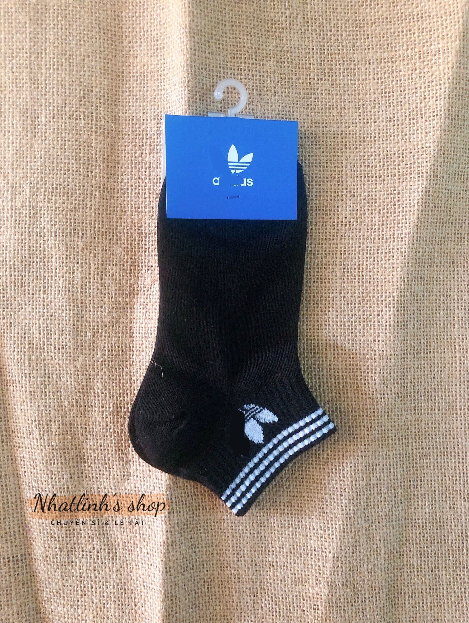 tất (vớ) adi.das cổ ngắn unisex
