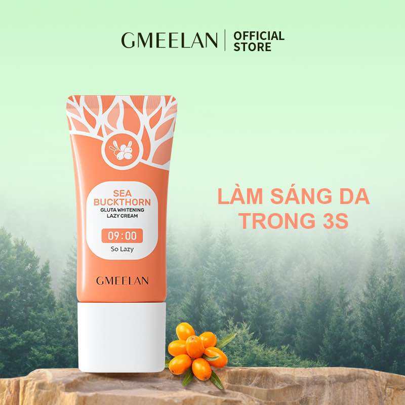 GMEELAN KEM LƯỜI BIẾNG GLUTA TRẮNG DA 30g SPF20 GLUTA WHITENING LAZY CREAM