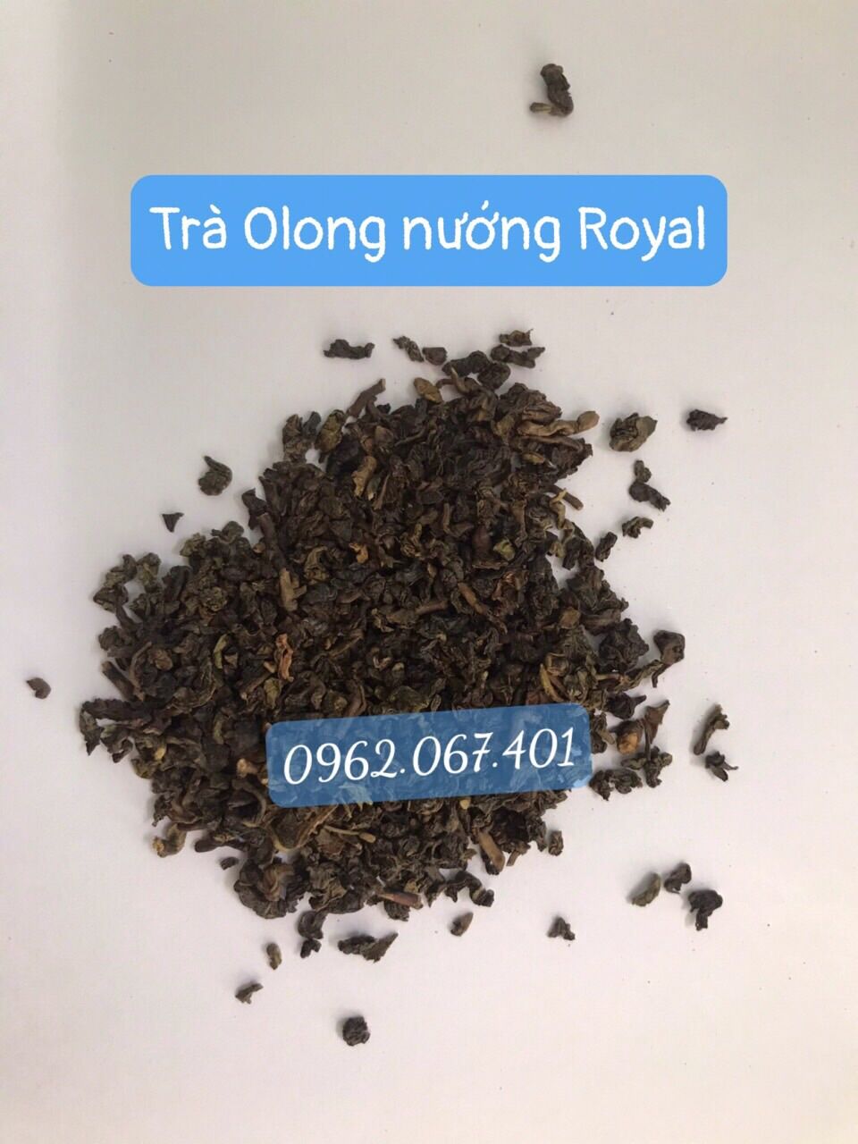 Trà Olong nướng Royal pha trà sữa