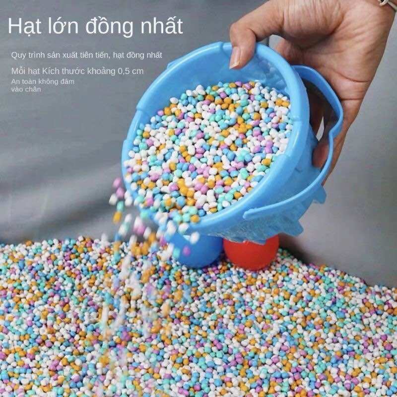 [Có Sỉ Cho Khu Vui Chơi] Hạt sứ xúc cát cho bé