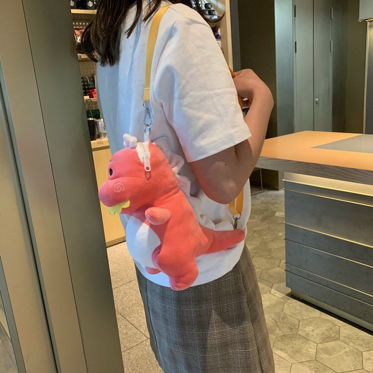túi đeo chéo hình khủng long cute
