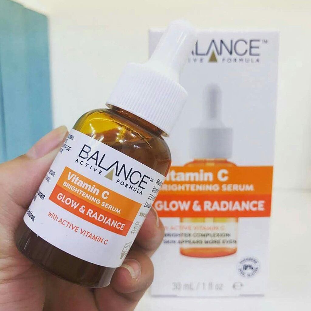 Serum sáng da mờ thâm Balance active formula Vitamin C Brightening 30ml