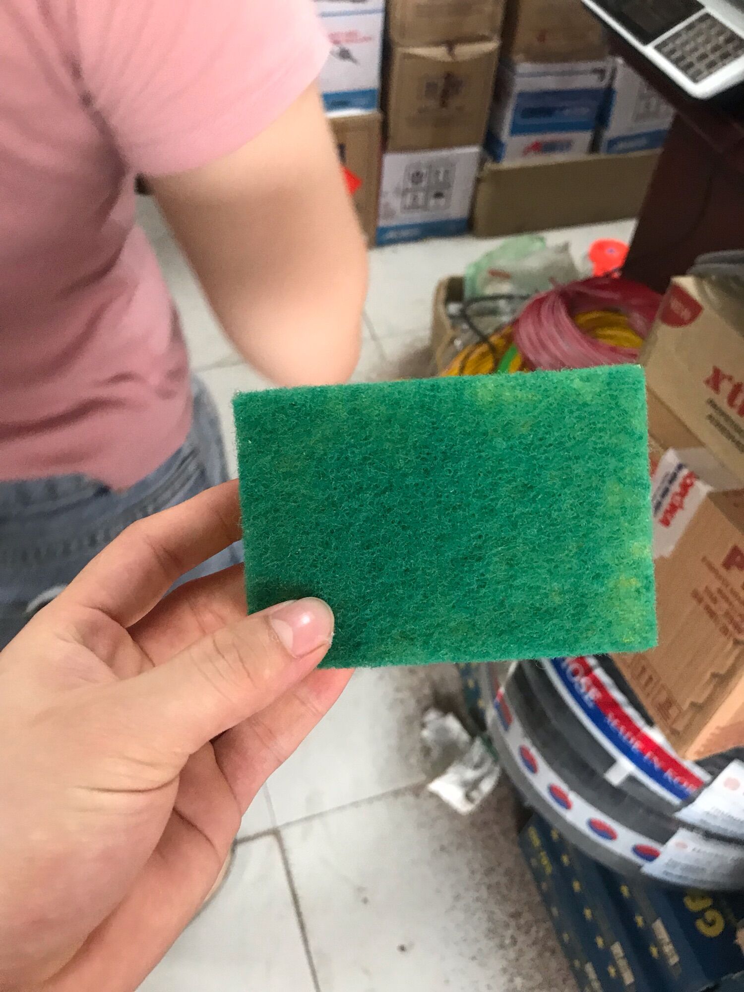 Combo 2 Miếng xốp rửa chén bát tiện lợi