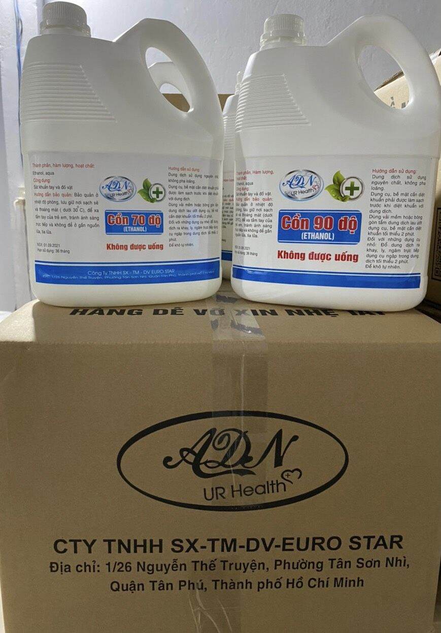 Cồn khử khuẩn 70 độ