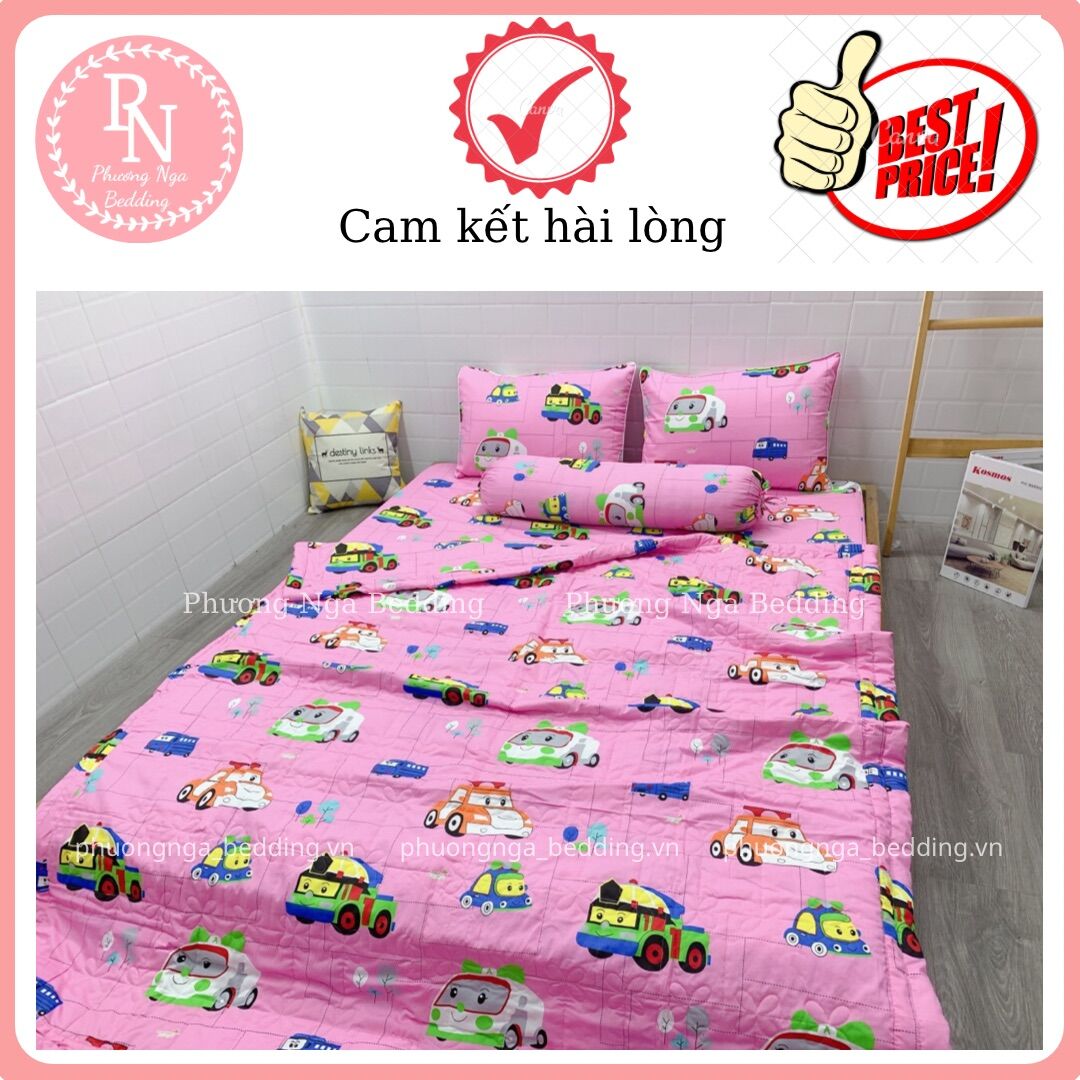 [HCM]Ga lẻ 1m4x2m Cotton Thắng Lợi chuẩn logo (Không áo gối dùng cho nệm cao từ 3-15cm)
