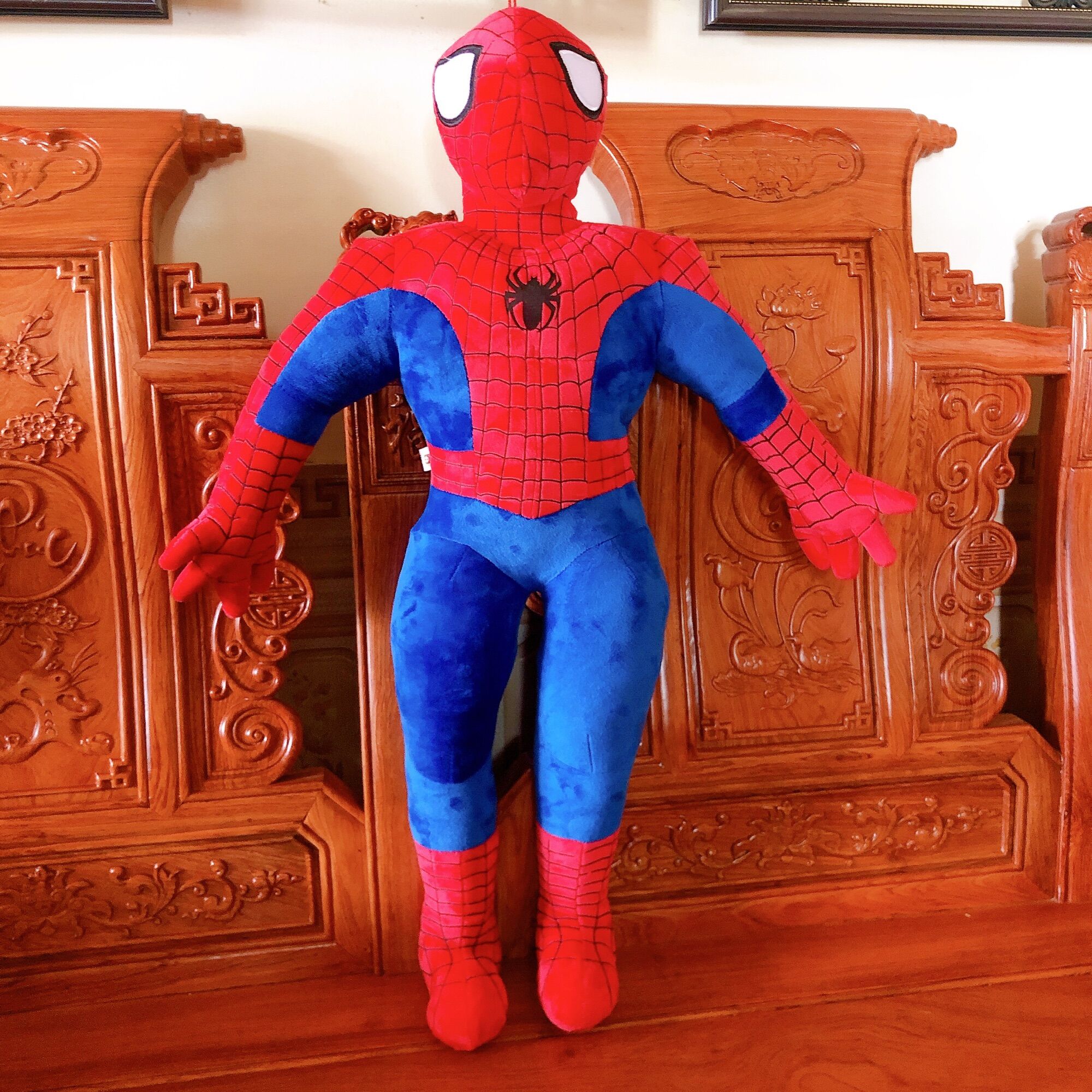 Gấu bông siêu anh hùng người nhện 85cm