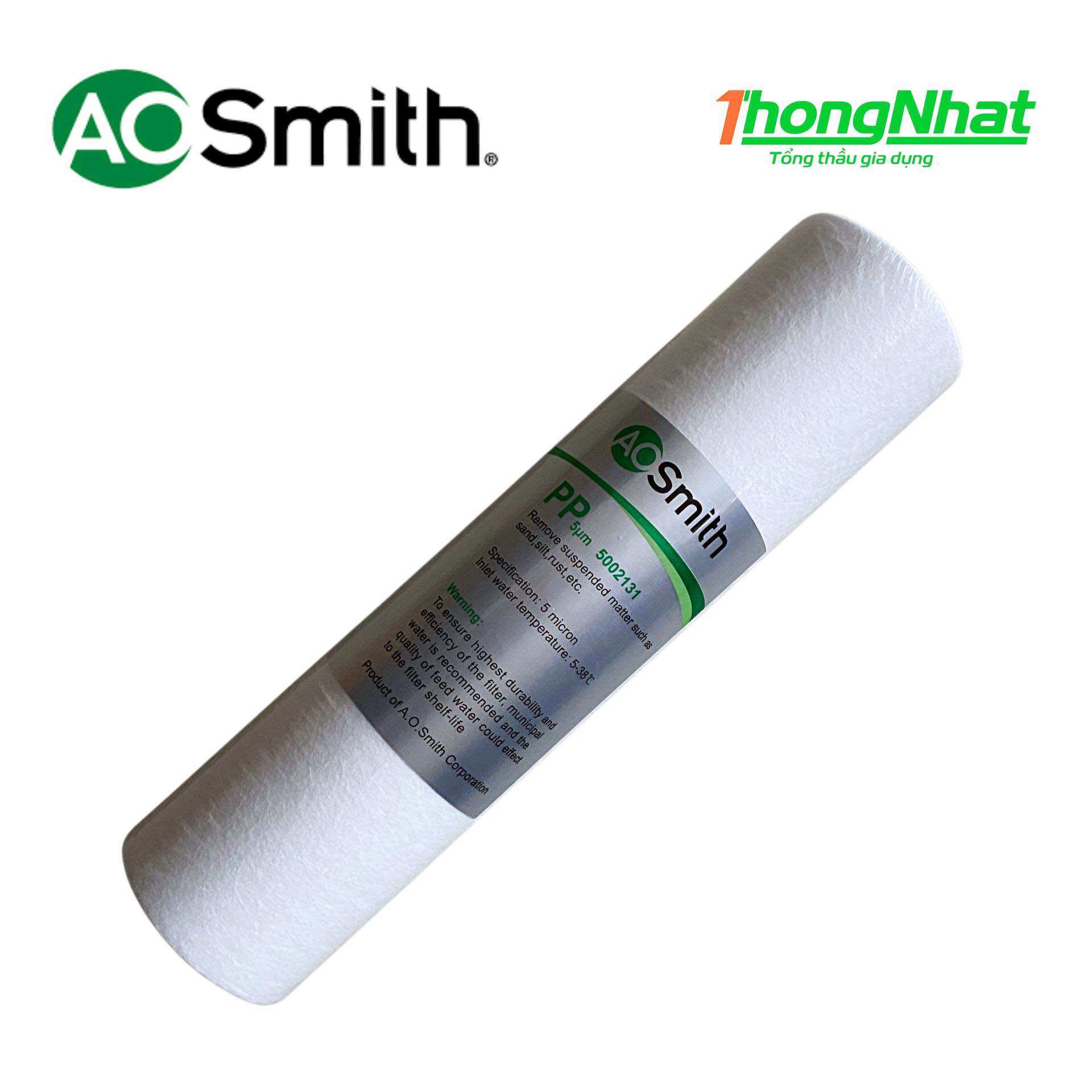 Lõi lọc nước số 1,2,3,4,5 aosmith - lõi lọc nước chính hãng