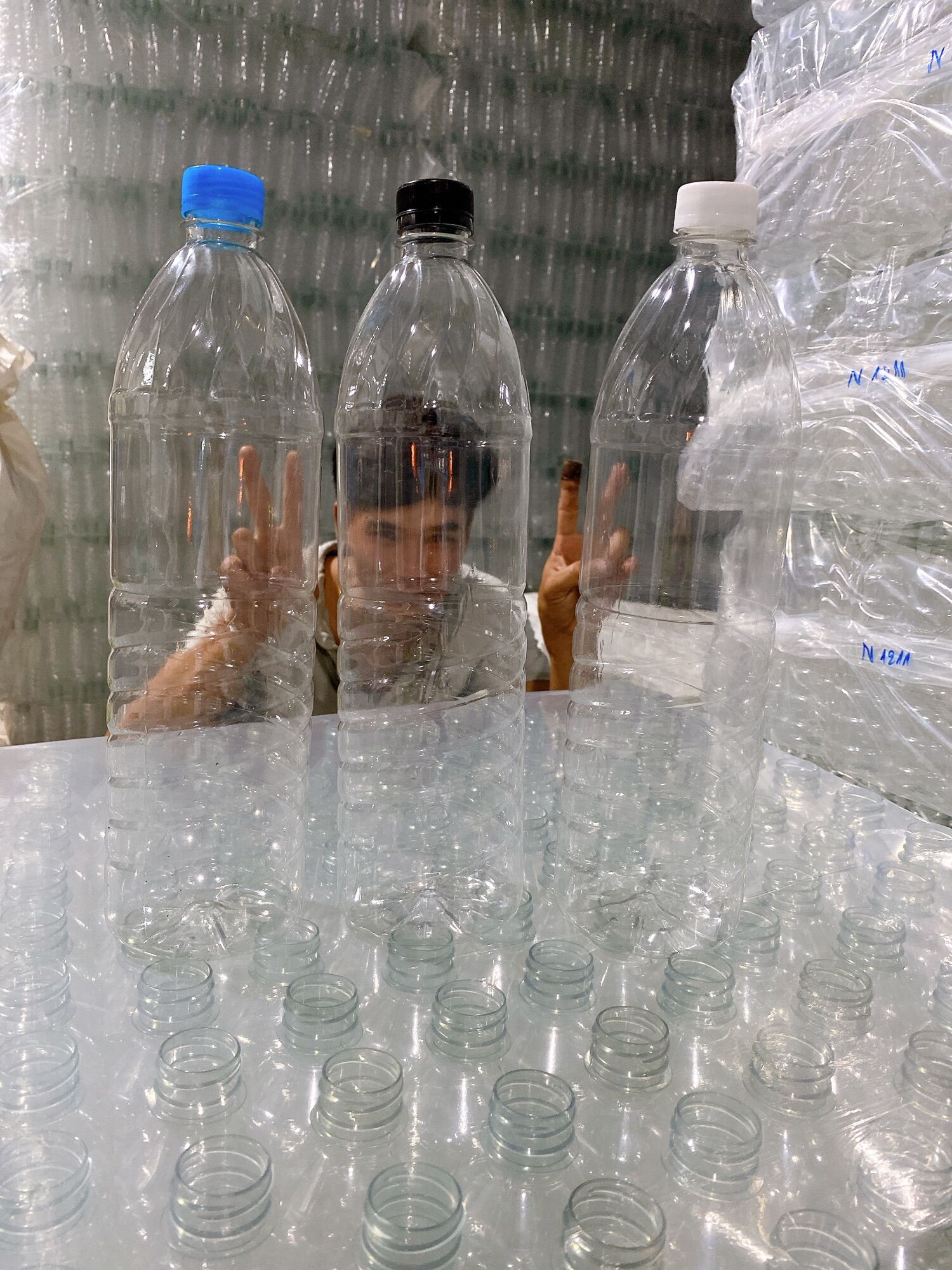 Chai 1,5 lít ( kèm nắp trắng )