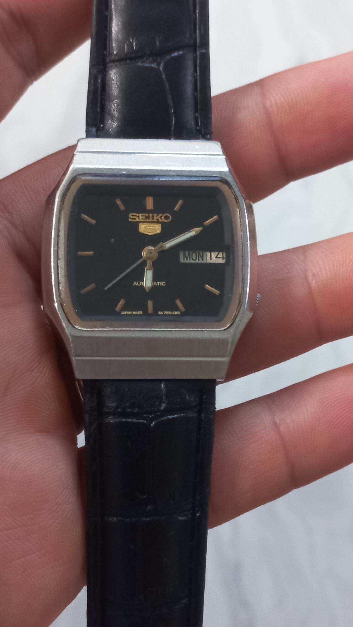Đồng hồ nam seiko thủy vàng xưa cơ automatic thập niên 70s đẹp