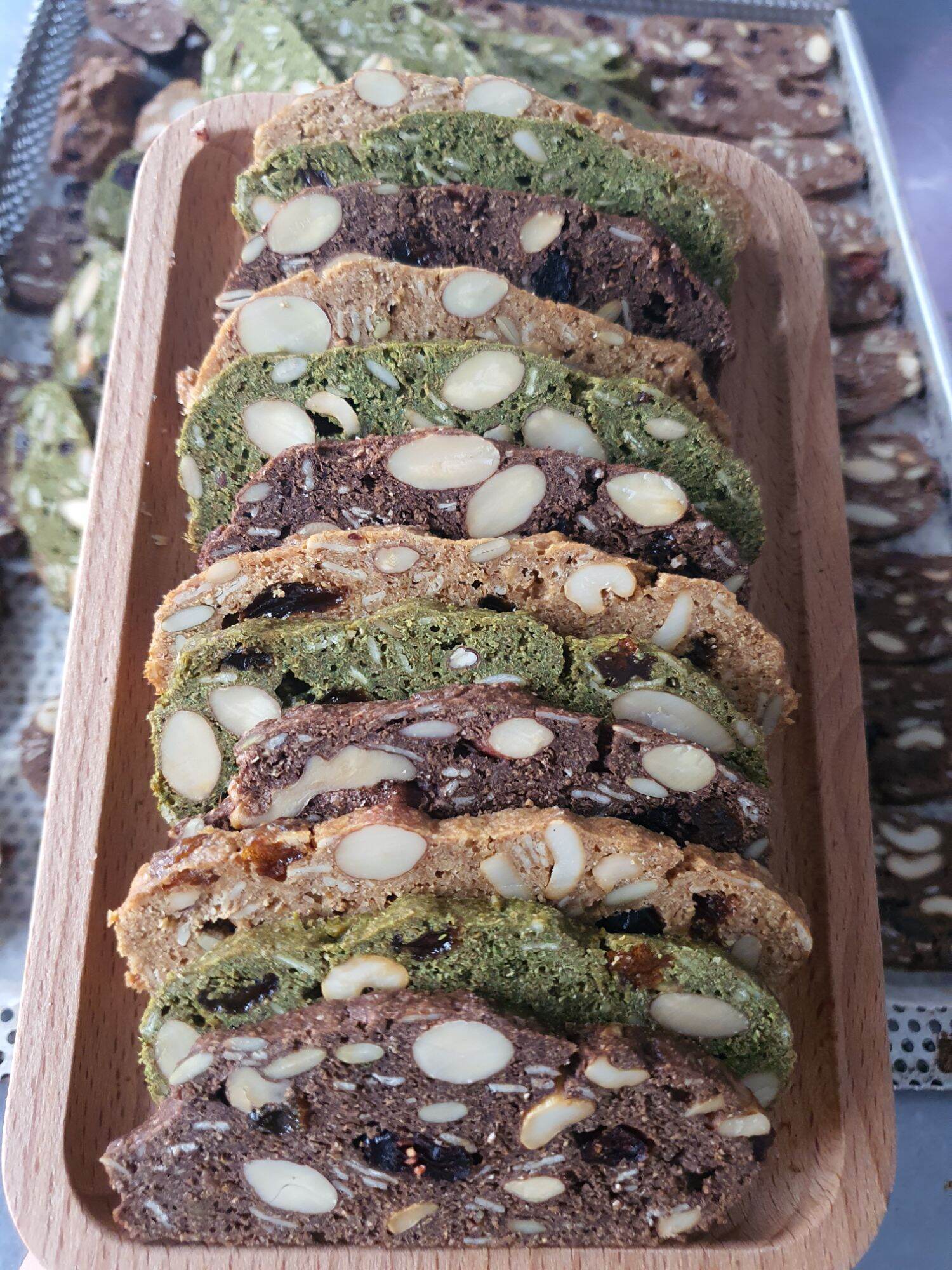 Bánh Biscotti - 100% bột nguyên cám - 250gr